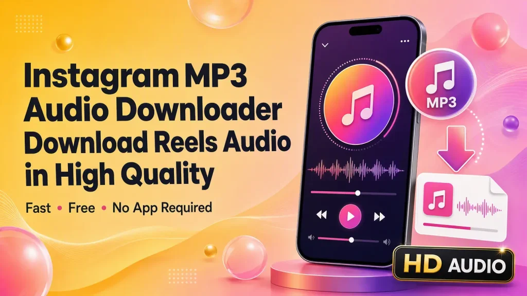 Instagram MP3 Downloader