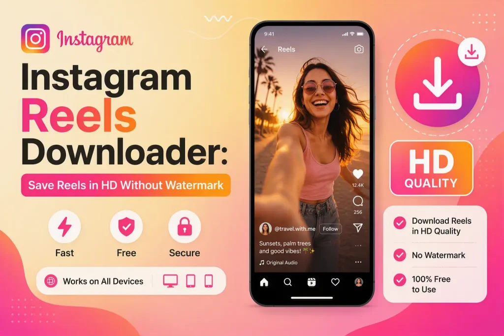 Instagram Reels Downloader Save Reels in HD Without Watermark